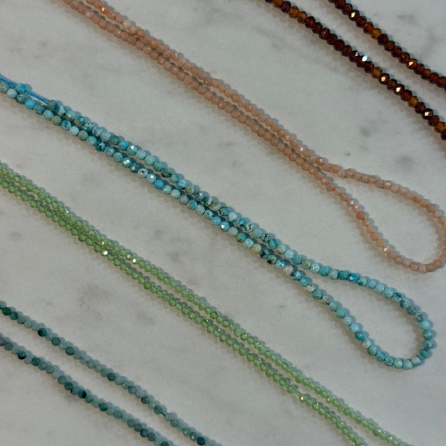 tiny gemstones (2mm)
