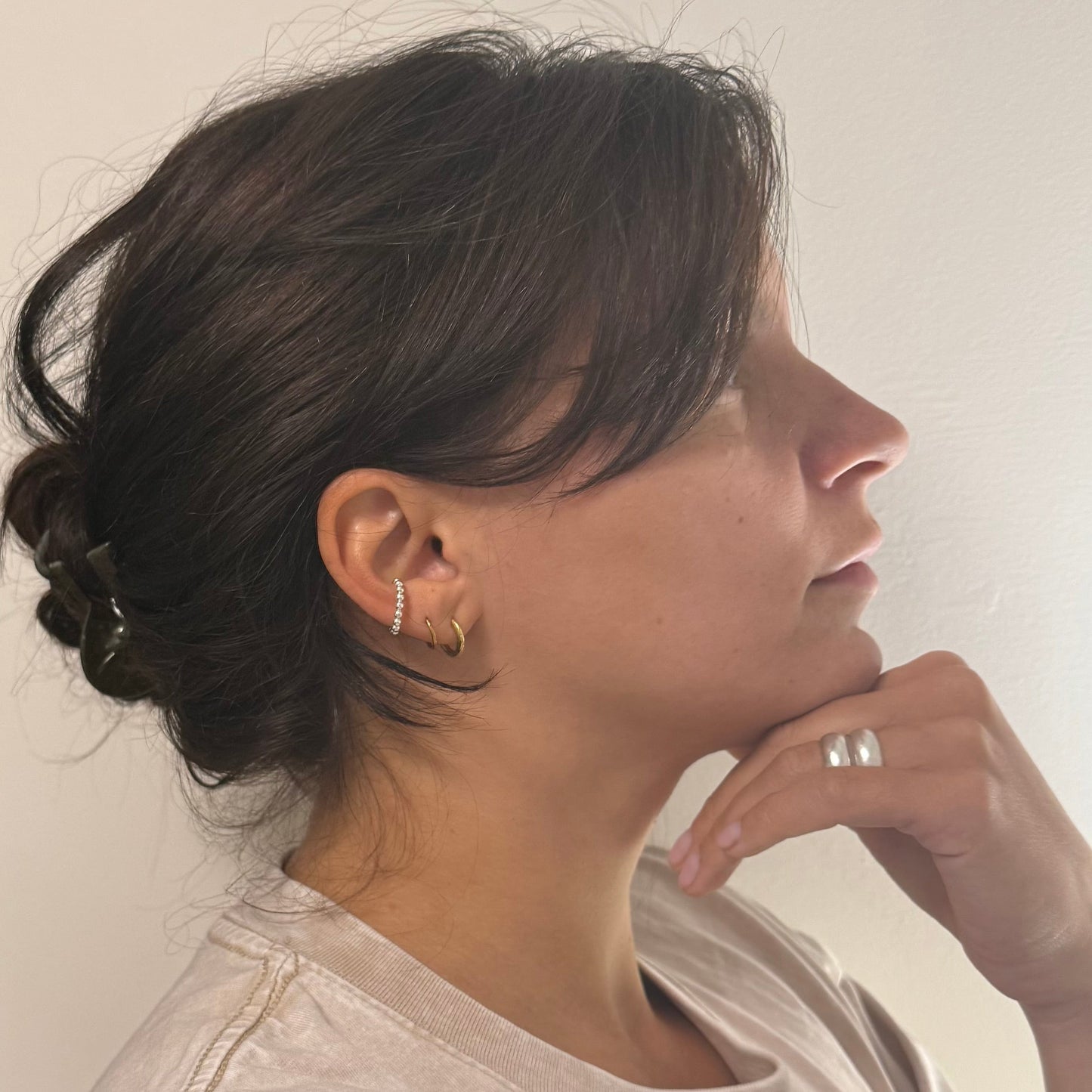 dot earcuff